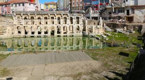 Roma Hamamı’nın turizme kazandırılması için çalışmalar sürdürülüyor